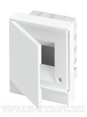 Бокс в нишу ABB Mistral41 6М непрозрачная дверь c клеммным блоком