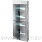 Бокс в нишу ABB Mistral41 48М зеленая дверь без клеммного блока