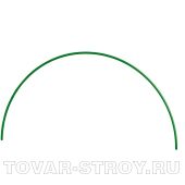 Дуга пластиковая для парника 80 х 90 см, d12 мм, зеленая PALISAD