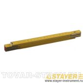 Метр STAYER 3422-1 складной деревянный, 1 м