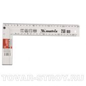 Угольник, 300 мм, алюминиевый, литой MATRIX