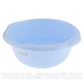 Таз пластмассовый круглый 6,5л, сиреневый ТМ Elfe Россия