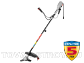 Электрокоса ЗУБР с верхним двигателем (ЗКРЭ-42-1500) 1500 Вт, ш/с нож 255 мм, леска 420 мм, 7500 об/мин, леска 5мх2.0мм, 6 кг