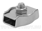 Зажим троса одинарный Ø 2 мм