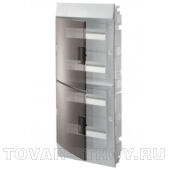 Бокс в нишу ABB Mistral41 48М прозрачная дверь c клеммным блоком