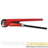 Ключ трубный рычажный STAYER 27331-2, прямые губки, № 2, 1,5