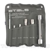 Набор ключей трубок торцевых усиленных 6 пред., CrV Stels