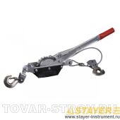 Лебедка STAYER 4310-1.5 автомобильная, 1,5 т / 2,4 м