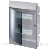Бокс в нишу ABB Mistral41 36М (3x12) прозрачная дверь c клеммным блоком