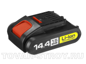 АКБ ЗУБР для шуруповертов Li-lon (АКБ-14.4-Ли 15М1) 14.4 В, 1.5 А-ч