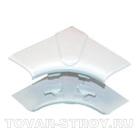 010602 - Угол внутренний переменный от 80° до 100° - для кабель-каналов DLP 50х80 - белый