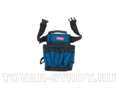 Подсумок поясной ЗУБР ПРОФИ (38634) 7 карманов, держатель для молотка, дополнительная ручка