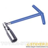 Ключ свечной STAYER 2750-16 с шарниром, 16 мм