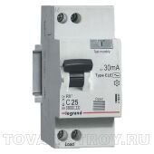 Дифф.автомат 1P+N 30mA/10А (Серия RX³)