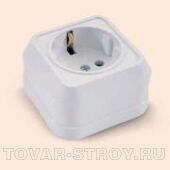 Розетка с заземл. (45108)