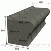 Скамья "Piccolo", вес = 11 кг / м.п. цена в чистом полистироле