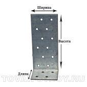 Крепежный анкерный уголок KUА 40x120x40x2