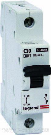 Авт.выкл. 1п/ 6A -1М RX³