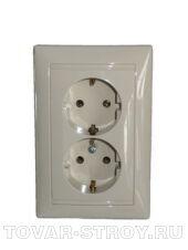 Розетка Legrand "Valena" 2-ая слоновая кость