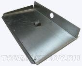 Лопата снеговая алюминиевая, с металлической накладкой 46х32