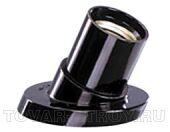 Электрический патрон E27 настенный карболитовый черный