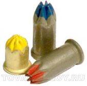 Патроны монтажные Д - 4 (100 шт.) красные