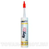 Герметик акриловый KIM-TEK (GERMANY) белый, 310 мл