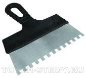 Шпатель фасадный 450 мм зубчатый 6х6