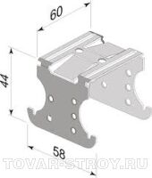 Соеденитель профиля П 60 х 27 мм, двухуровневый КНАУФ