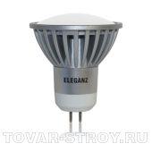СВЕТОДИОДНАЯ ЛАМПА 7ВТ GU5.3 220V метал. корпус 3000К