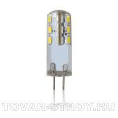 СВЕТОДИОДНАЯ ЛАМПА 3ВТ G4 220V прозрачная силикон 4500К