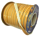 Уплотнитель для дверей и окон (1 метр) D-образный белый