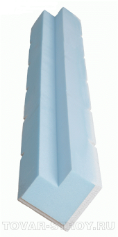 Угловой элемент TERMORUSTIK 50, 1000х100х50 мм