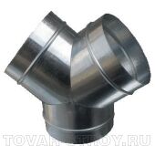 Тройник штанообразный оцинкованный Ф100