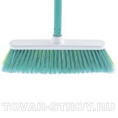 Щетка пластмассовая для подметания пола, 270 мм "COMBI" с черенком 120 см, D22мм ELFE