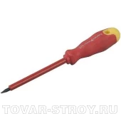 Диэлектрическая отвертка STAYER 25141-03-07_z01, до 1000Вт, SL 3,0 х 75 мм